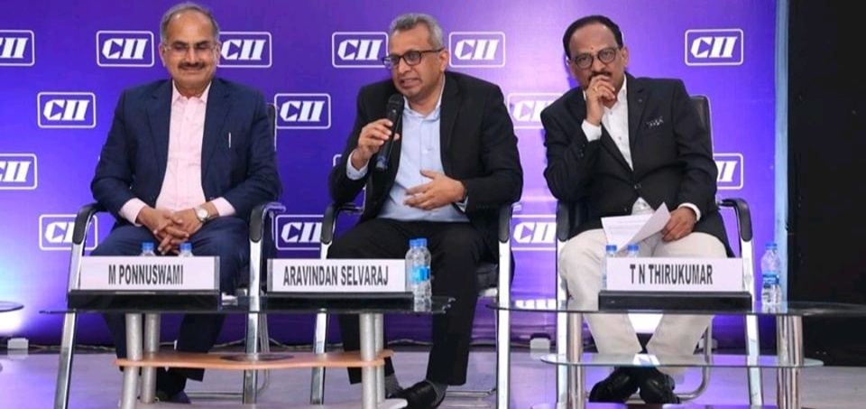 Interaction with Industrialists from Erode at CII Annual Day